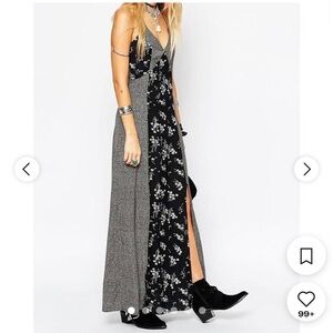 NWT ASOS Boho Mixed Pattern Dress